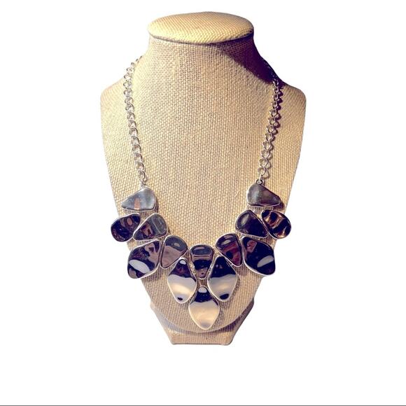 INC Brillant Silver Tone Necklace NWT - Picture 11 of 12